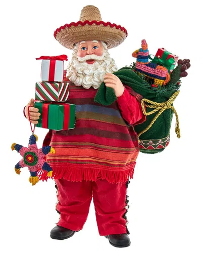 Kurt Adler Fabriché Santa In Red