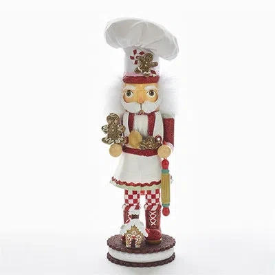 Kurt Adler Gingerbread Chef Nutcracker In Multicolor