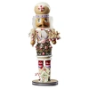 Kurt Adler Gingerbread Nutcracker In Multi