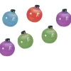 Kurt Adler Glass Ball Ornament Color-changing Led Light Set In Multi