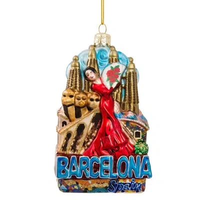 Kurt Adler Glass Hanging Figurine Ornament