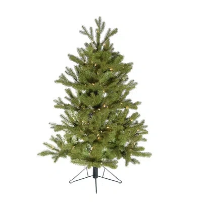 Kurt Adler Green Pine Artificial Christmas Tree With Clear Lights