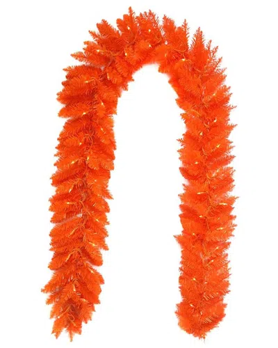 Kurt Adler Halloween Décor In Orange