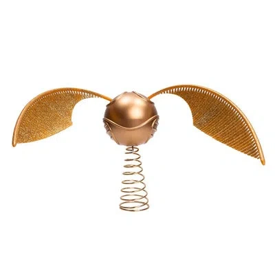 Kurt Adler Harrry Potter Christmas Tree Topper In Gold