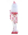 Kurt Adler Hollywood 15" Nutcracker In Pink