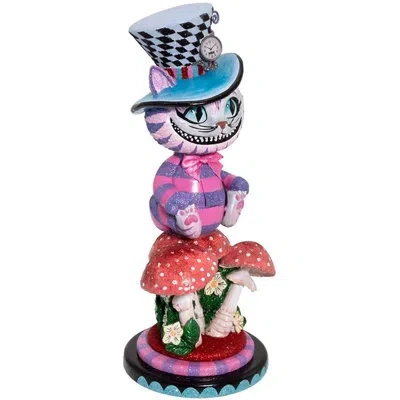 Kurt Adler Hollywood Cheshire Cat Nutcracker In Multicolor