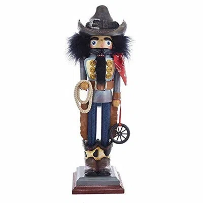 Kurt Adler Hollywood Cowboy Nutcracker In Multicolor