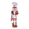 Kurt Adler Hollywood Gingerbread Chef Nutcracker In Multicolored