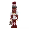 Kurt Adler Hollywood Gingerbread Nutcracker With Cookie Hat In Multicolor