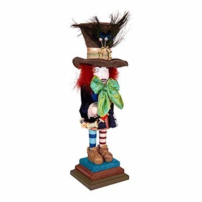 Kurt Adler Hollywood Mad Hatter Nutcracker In Multicolor