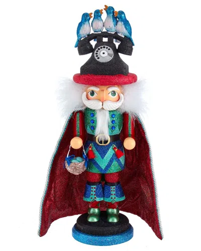 Kurt Adler 17.5-inch Hollywood 12 Days Of Christmas Four Calling Birds Nutcracker In Multi
