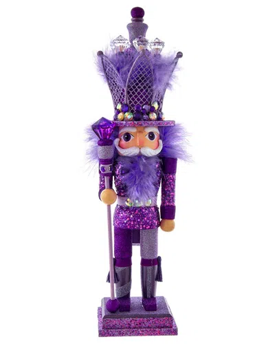 Kurt Adler Hollywood Nutcrackers Nutcracker In Purple