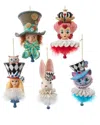 Kurt Adler Hollywood Nutcrackers Ornament Set