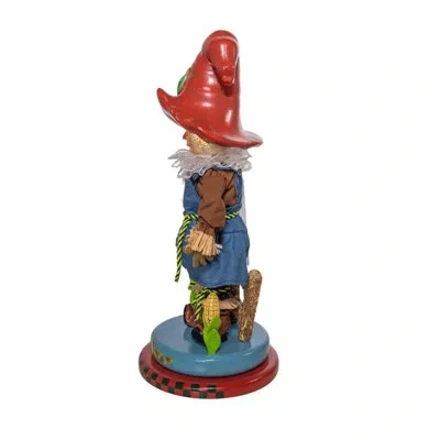 Kurt Adler Hollywood Nutcrackers Scarecrow Nutcracker In Multicolored
