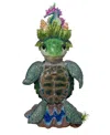 Kurt Adler 16-inch Hollywood Sea Turtle Nutcracker In Green
