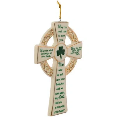 Kurt Adler Irish Cross Hanging Figurine Ornament