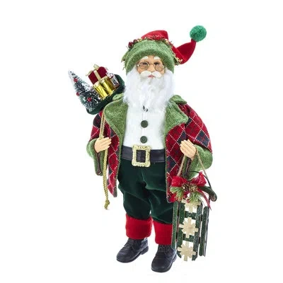 Kurt Adler Kringle Klaus Santa And Gifts