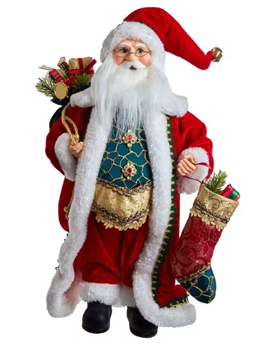Kurt Adler Kringle Klaus Santa In Multi