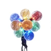 Kurt Adler Led Tinsel A19 10 Light String Light In Multi