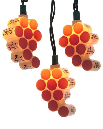Kurt Adler Light Set In Brown