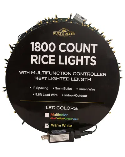 Kurt Adler Light Set In Black
