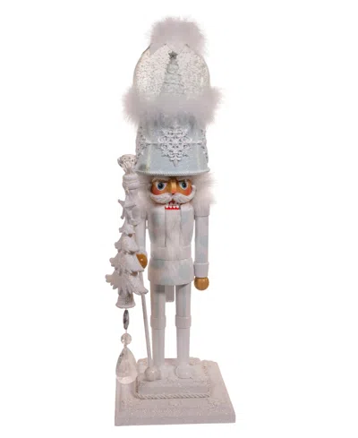 Kurt Adler 20-inch Hollywood Battery Operated Lighted Musical Hat Nutcracker In Multicolored