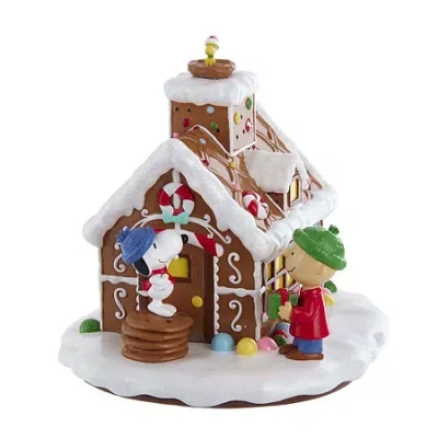 Kurt Adler Lighted Peanuts Christmas Tabletop Decor In Multi