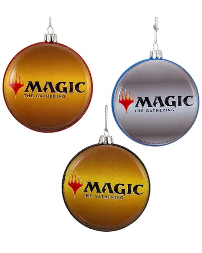 Kurt Adler Magic The Gathering Ornament Set In Multi