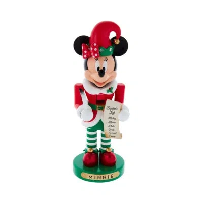 Kurt Adler Minnie The Elf Nutcracker In Multicolor