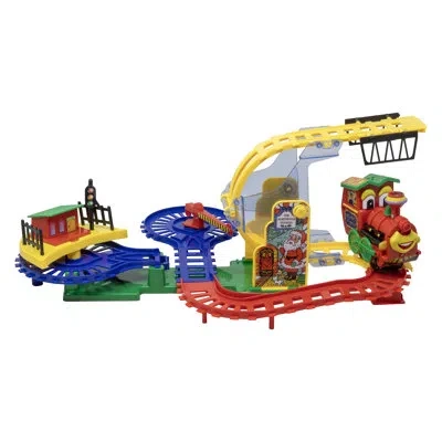 Kurt Adler Musical North Pole Express Train In Multicolored