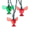 Kurt Adler National Lampoon Christmas Vacation Red And Green Wally World Moose Mug Light Set In Multi