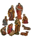 Kurt Adler Nativity Set In Multi