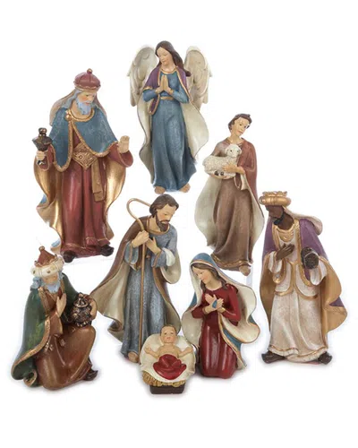 Kurt Adler Nativity Set In Multi