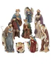 Kurt Adler Nativity Set In Multi