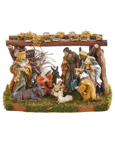 Kurt Adler Nativity Set In Multi