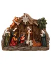 Kurt Adler Nativity Set In Multi