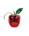 Kurt Adler New York 2025 Apple Ornament In Red