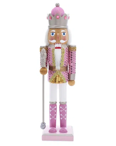 Kurt Adler Nutcracker In Pink