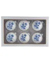 Kurt Adler Ornament Set In White