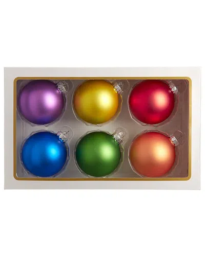 Kurt Adler Ornament Set In Multi
