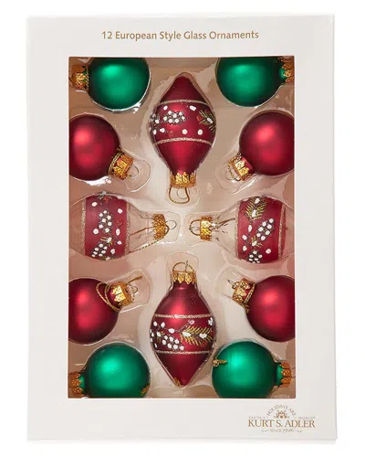 KURT ADLER KURT ADLER ORNAMENT SET