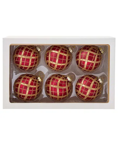 Kurt Adler Ornament Set In Multi