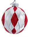 Kurt Adler Ornament Set In Red