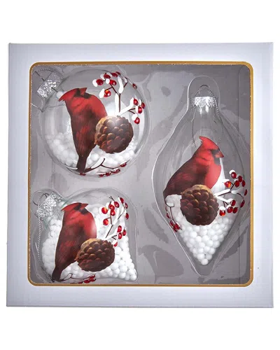 Kurt Adler Ornament Set In Multi