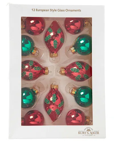 KURT ADLER KURT ADLER ORNAMENT SET