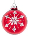 Kurt Adler Ornament Set In Red