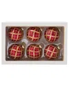 Kurt Adler Ornament Set In Red