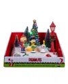 Kurt Adler Peanuts Battery-operated Lighted Musical Carolers Table Piece In Multicolored