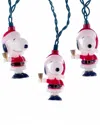 Kurt Adler Peanuts Light Set In Multi