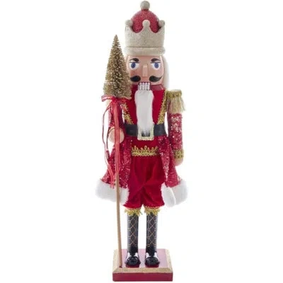 Kurt Adler Plastic King Nutcracker In Multicolored
